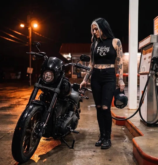LADIES BLK GOTH